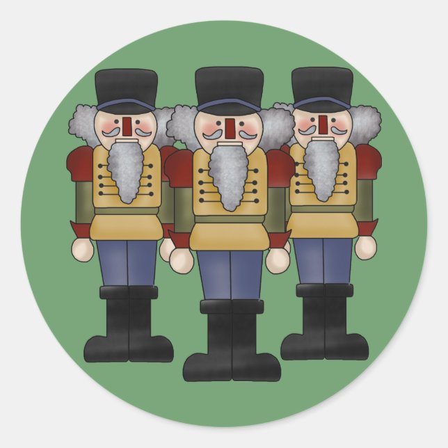 Pegatinas de la Ronda Nutcracker (Anverso)