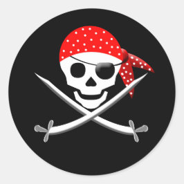 PEGATINAS DE LA RONDA PIRATA - FIESTA