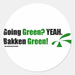 Pegatinas de la Ronda Verde Bakken