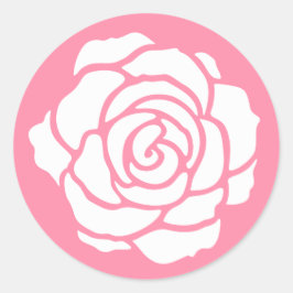 Pegatinas de la Rosa Blanca