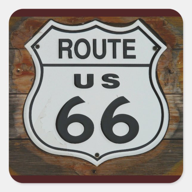 Pegatinas de la ruta 66 (Anverso)