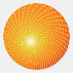 Pegatinas de la salida del sol