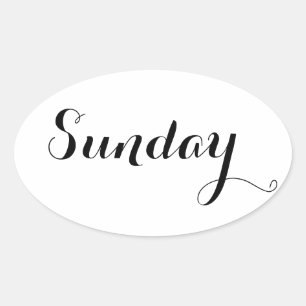Pegatinas de la semana: domingo