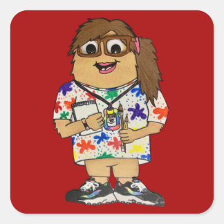 Pegatinas de la Sra. Bryson Monster