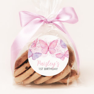 Pegatinas de la tarta de cumpleaños del partido ma