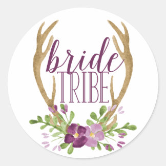 Pegatinas de la tribu Boho Bride