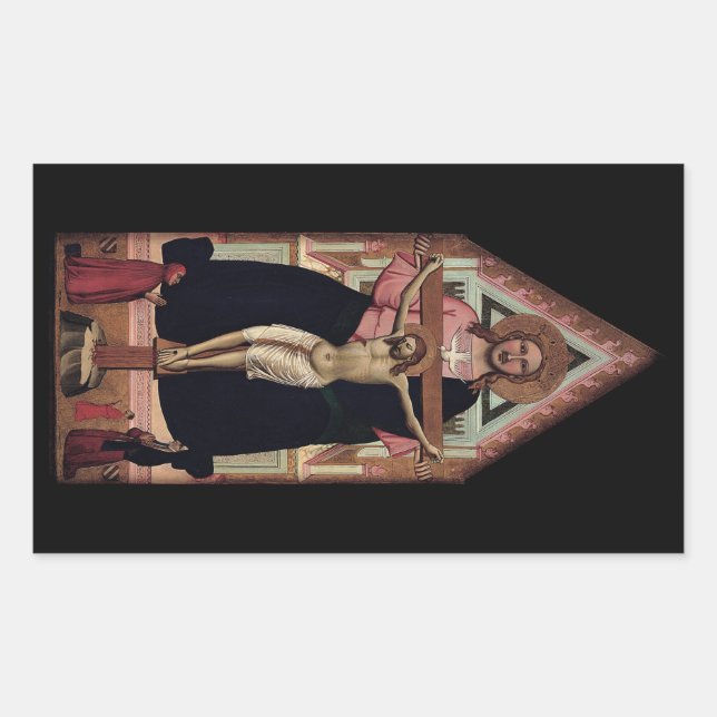 pegatinas de "La Trinidad" (Anverso)