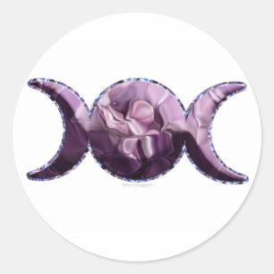 Pegatinas de la triple luna