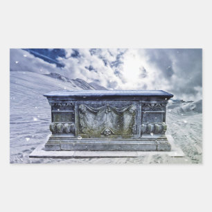 Pegatinas de la tumba gótica