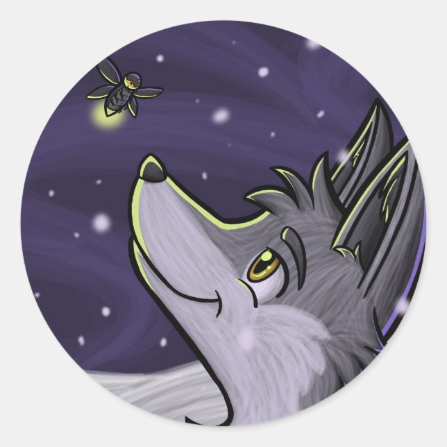 pegatinas de "La última luciérnaga" (Anverso)