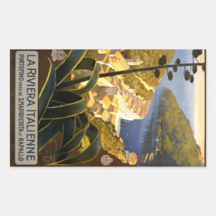 Pegatinas de la Vieja Riviera Italiana