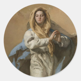 Pegatinas de la Virgen María de la Inmaculada Conc