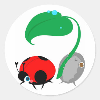 pegatinas de "Lady & The Pillbug"