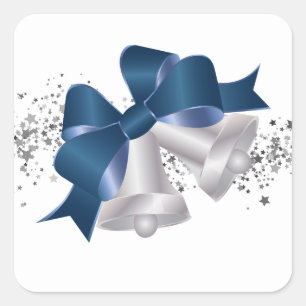 Pegatinas de las campanas navidades