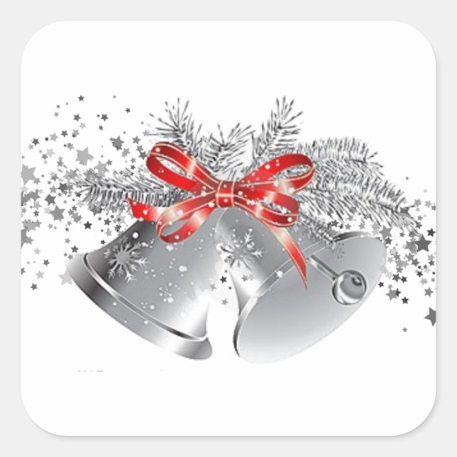 Pegatinas de las campanas navidades (Anverso)