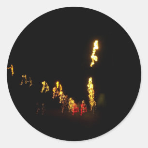 Pegatinas de las luces danzantes