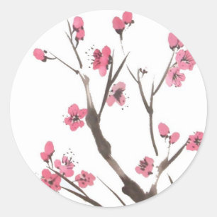 Pegatinas de las ramas Plum Blossom