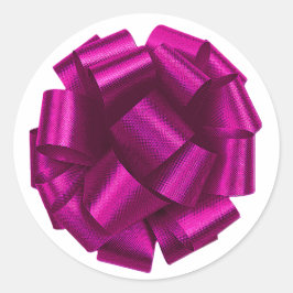 Pegatinas de lazo rosa
