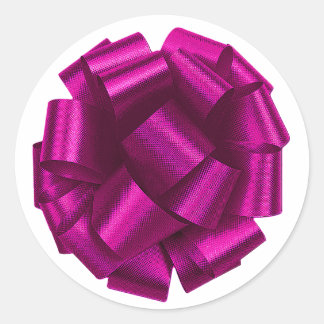 Pegatinas de lazo rosa