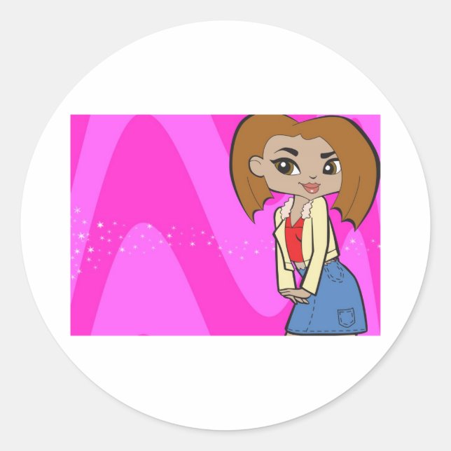 Pegatinas de Leo (Anverso)