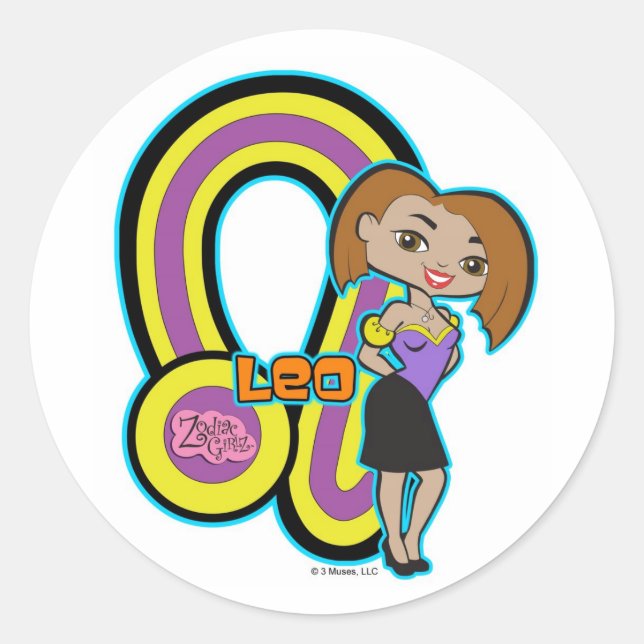 Pegatinas de Leo (Anverso)