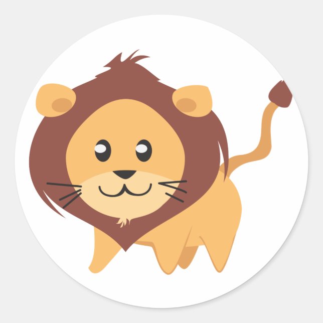 Pegatinas de leones (Anverso)