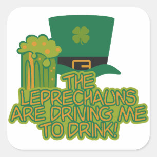 Pegatinas de Leprechaun