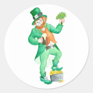 Pegatinas de Leprechaun