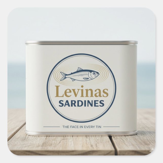 Pegatinas de Levinas (Anverso)