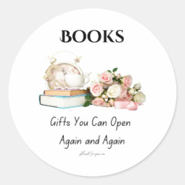 Pegatinas de libros