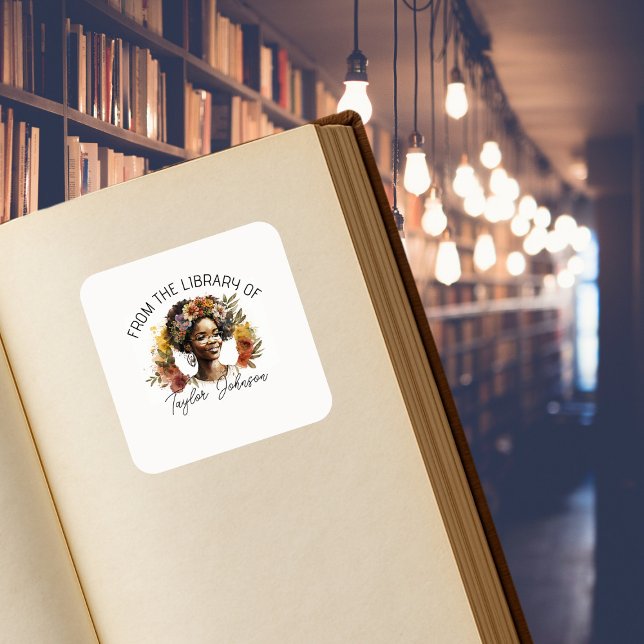 Pegatinas de libros, etiqueta de nombre personaliz (Subido por el creador)