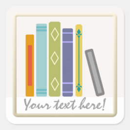 Pegatinas de libros infantiles clásicos de persona