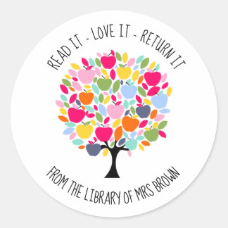 Pegatinas de Libros Personalizadas | Etiqueta de E