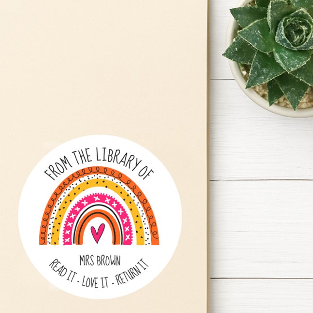 Pegatinas de libros, profesores Personalizados Peg (Subido por el creador)