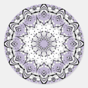 Pegatinas de Lilac Mandala (Diseño 3)