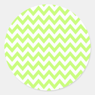 Pegatinas de Lime Chevron