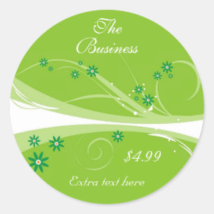 Pegatinas de Lime Flowers