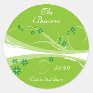 Pegatinas de Lime Flowers