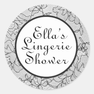 Pegatinas de Lingerie Black Lace