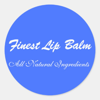 Pegatinas de Lip Balms