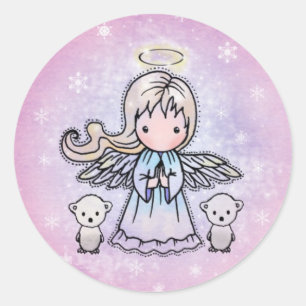 Pegatinas de Little Angel and Polar Bears