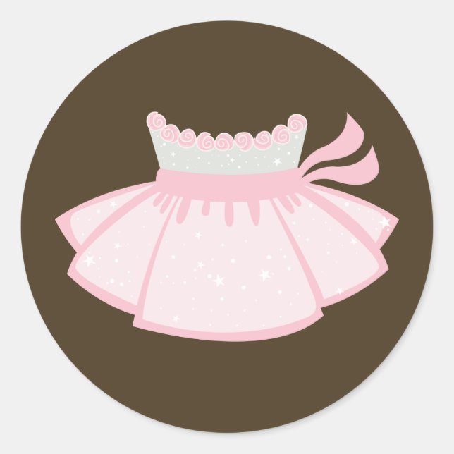 Pegatinas de Little Ballerina (Anverso)