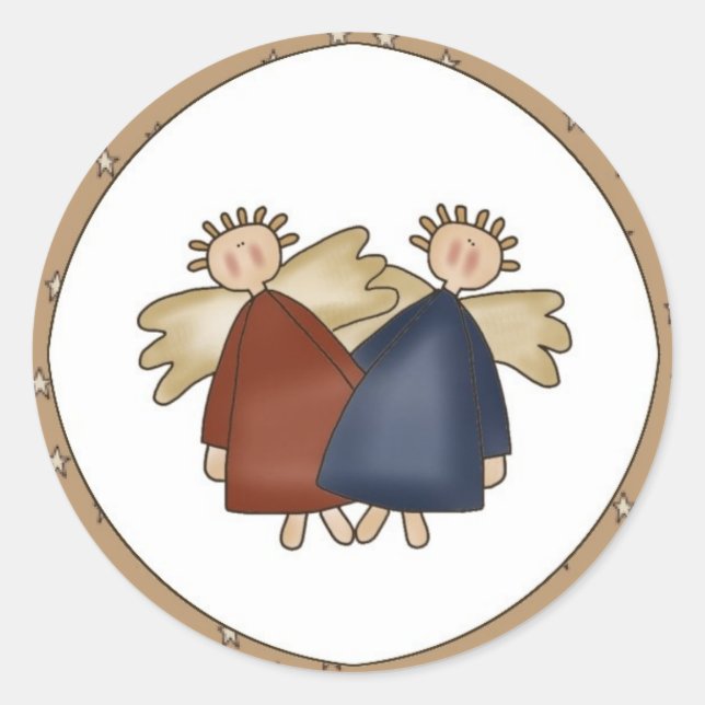 Pegatinas de Little Prim Angels (Anverso)