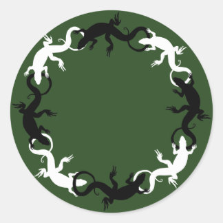 Pegatinas de Lizard Pegatinas de arte reptiles de 