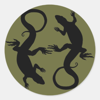 Pegatinas de Lizard Pegatinas de arte reptiles de 