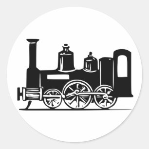 Pegatinas de locomotoras de vapor