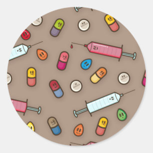 pegatinas de locura médica