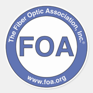 PEGATINAS de logotipo grande de FOA