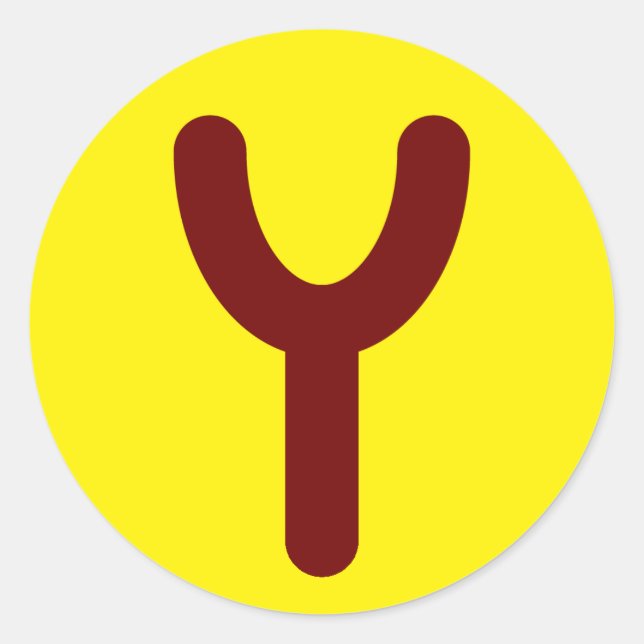 Pegatinas de logotipos utópicos (Anverso)