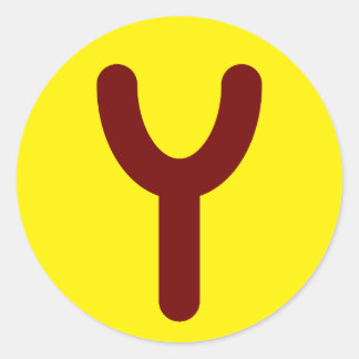 Pegatinas de logotipos utópicos